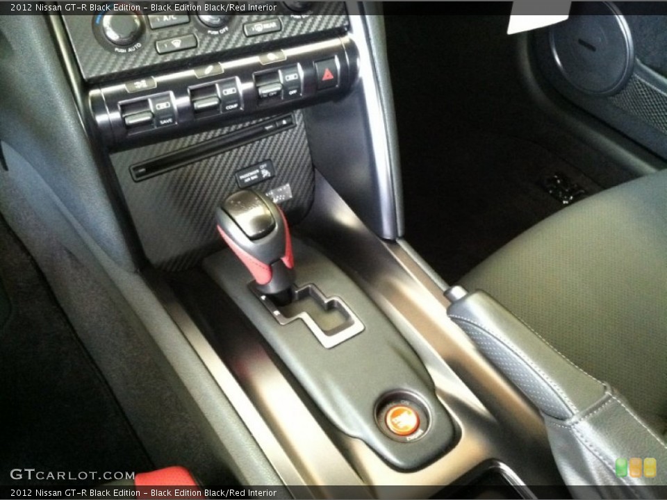 Black Edition Black/Red Interior Transmission for the 2012 Nissan GT-R Black Edition #55327225