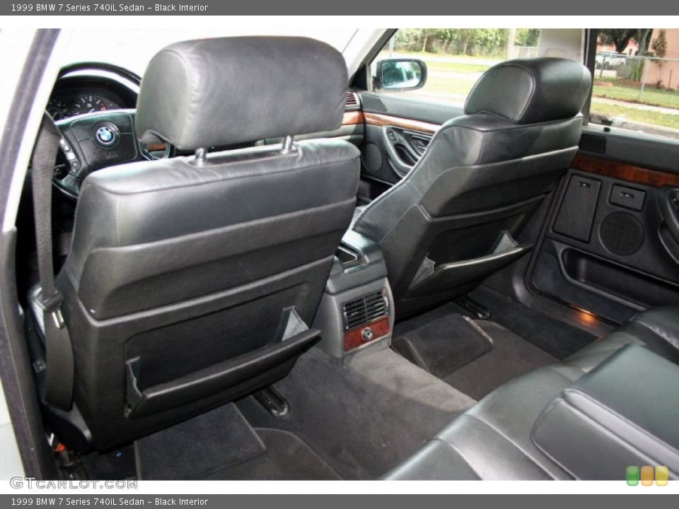 Black Interior Photo for the 1999 BMW 7 Series 740iL Sedan #55328665