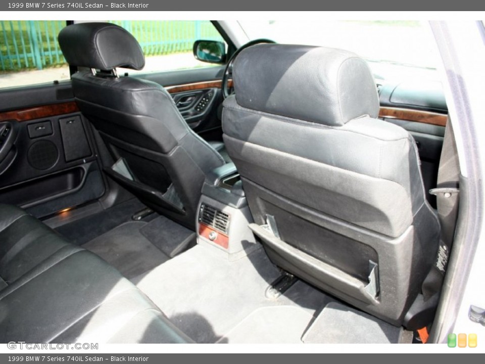 Black Interior Photo for the 1999 BMW 7 Series 740iL Sedan #55328671