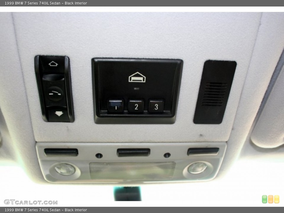 Black Interior Controls for the 1999 BMW 7 Series 740iL Sedan #55328728