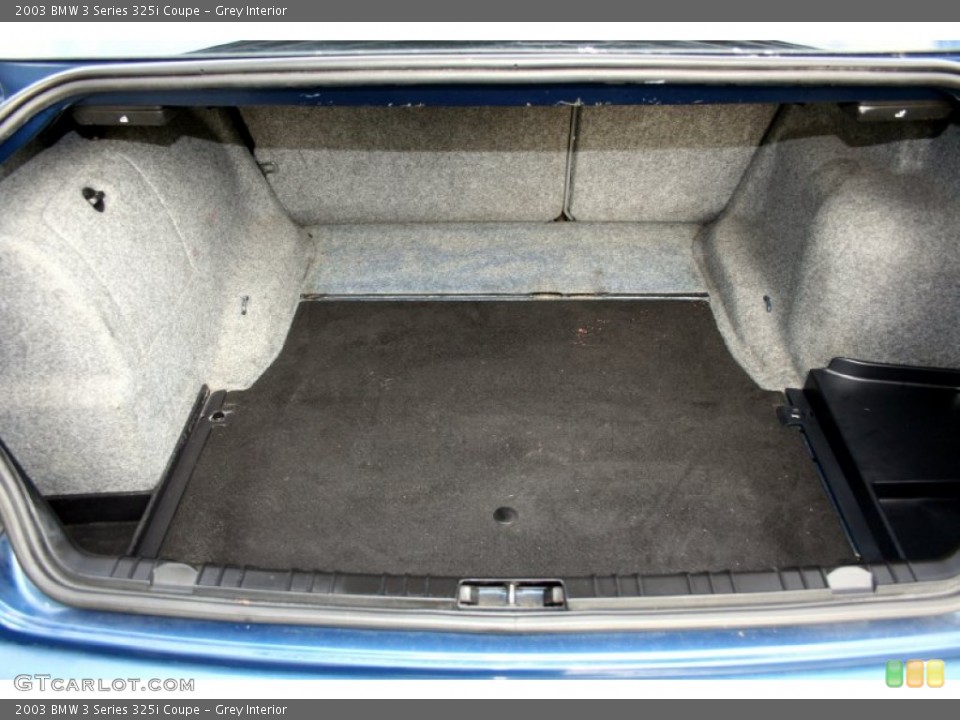 Grey Interior Trunk for the 2003 BMW 3 Series 325i Coupe #55329241
