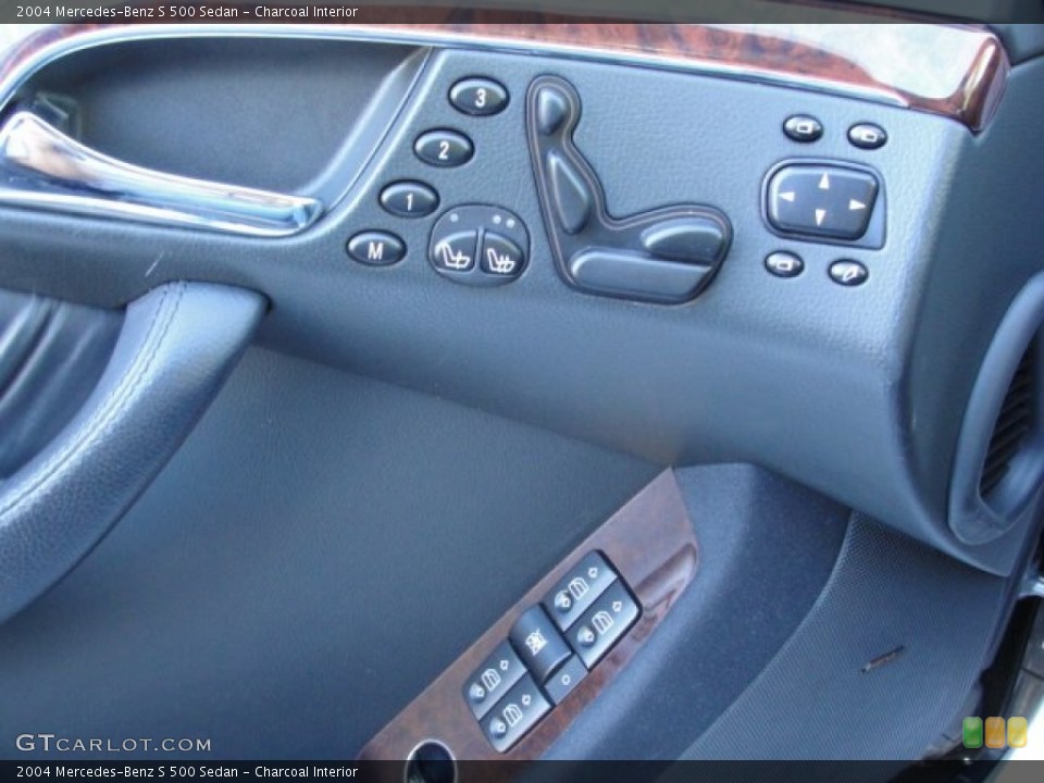 Charcoal Interior Controls for the 2004 Mercedes-Benz S 500 Sedan #55329862