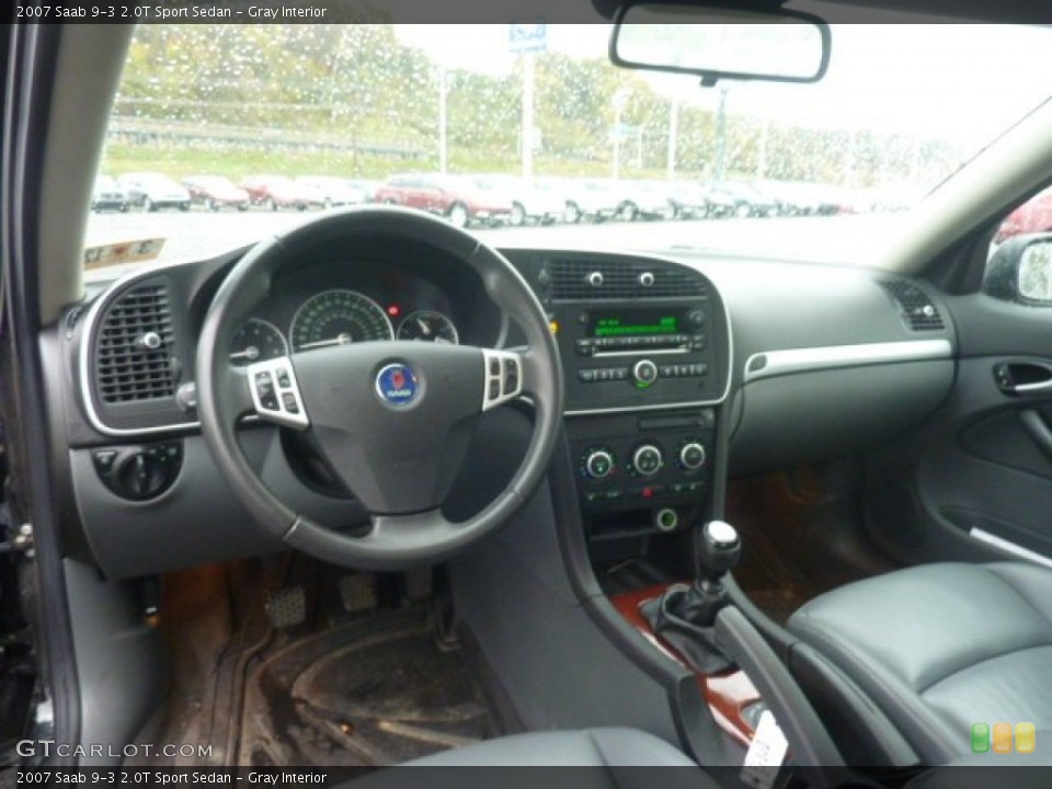 Gray Interior Photo for the 2007 Saab 9-3 2.0T Sport Sedan #55333895