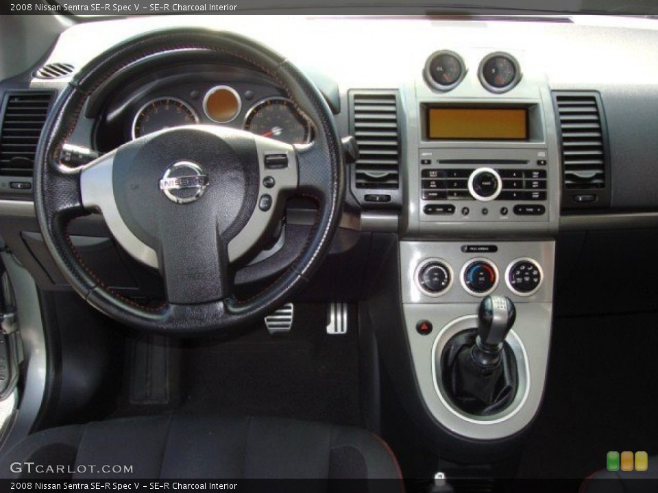 SE-R Charcoal Interior Dashboard for the 2008 Nissan Sentra SE-R Spec V #55336850