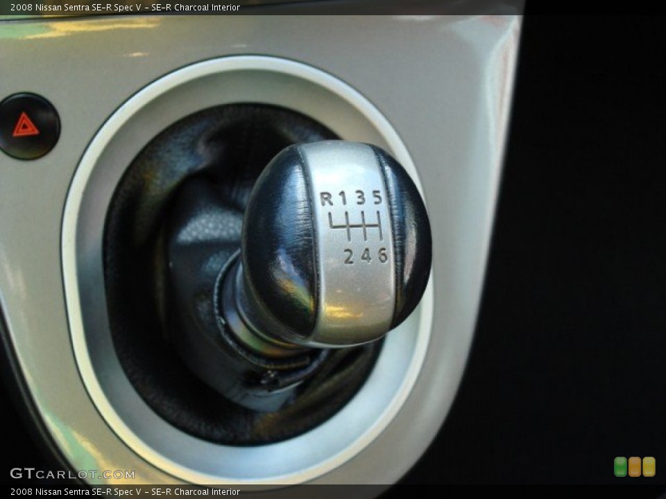 SE-R Charcoal Interior Transmission for the 2008 Nissan Sentra SE-R Spec V #55336905
