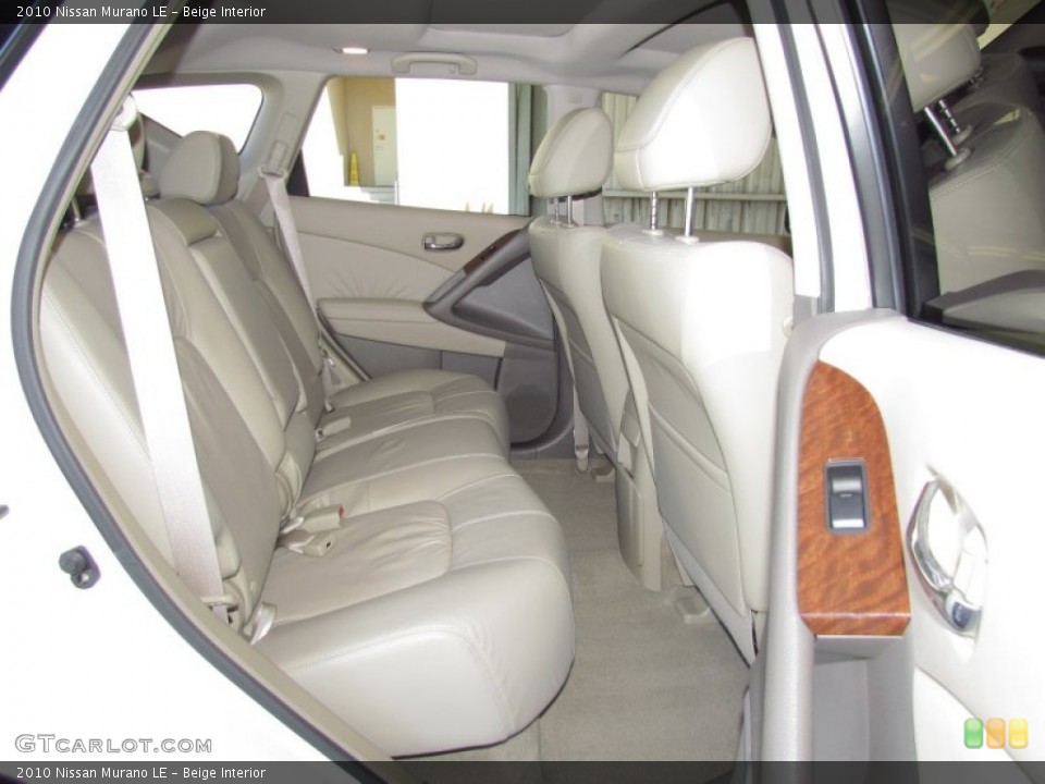 Beige Interior Photo for the 2010 Nissan Murano LE #55337249