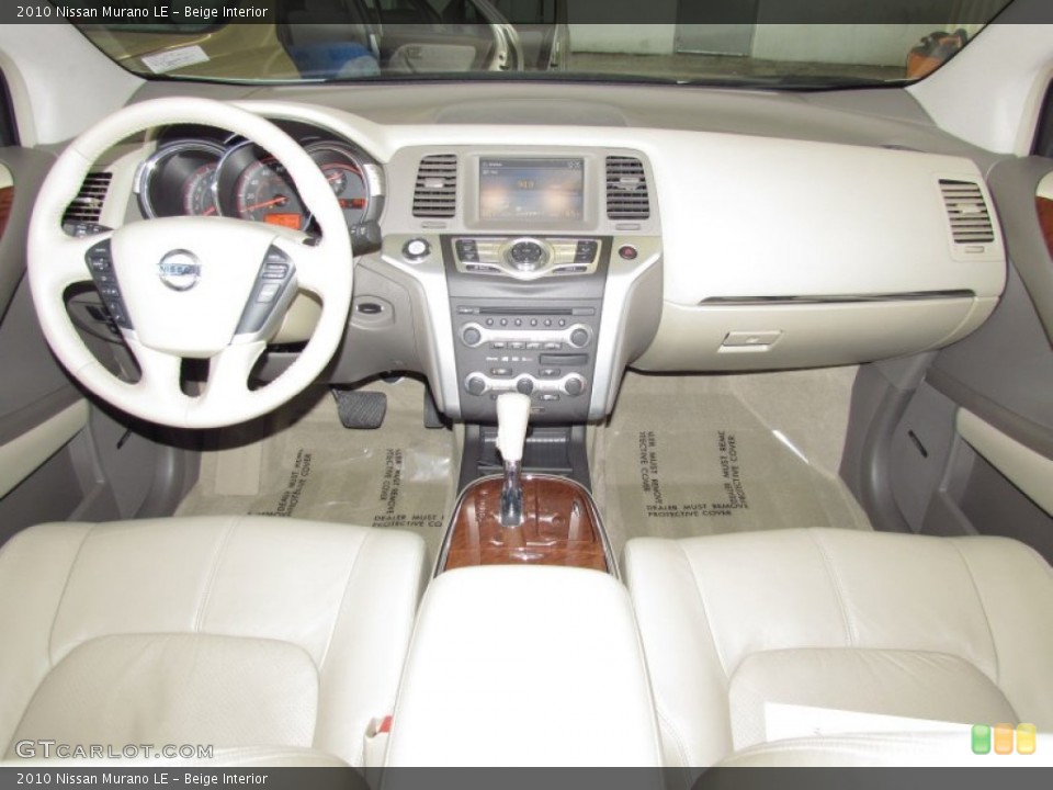 Beige Interior Dashboard for the 2010 Nissan Murano LE #55337276