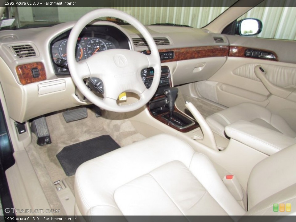 Parchment Interior Prime Interior for the 1999 Acura CL 3.0 #55338902