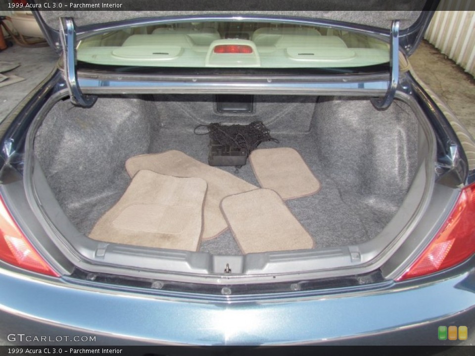 Parchment Interior Trunk for the 1999 Acura CL 3.0 #55338956