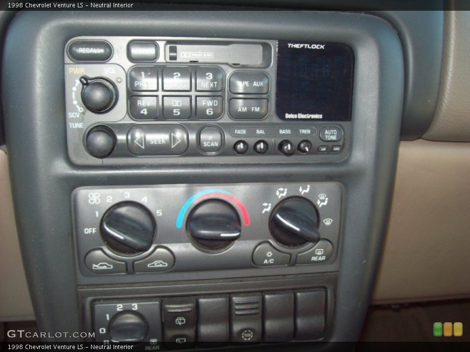 Neutral 1998 Chevrolet Venture Interiors