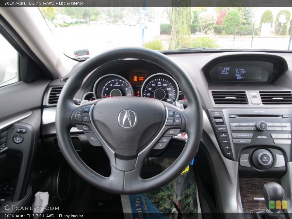 Ebony Interior Dashboard for the 2010 Acura TL 3.7 SH-AWD #55340070