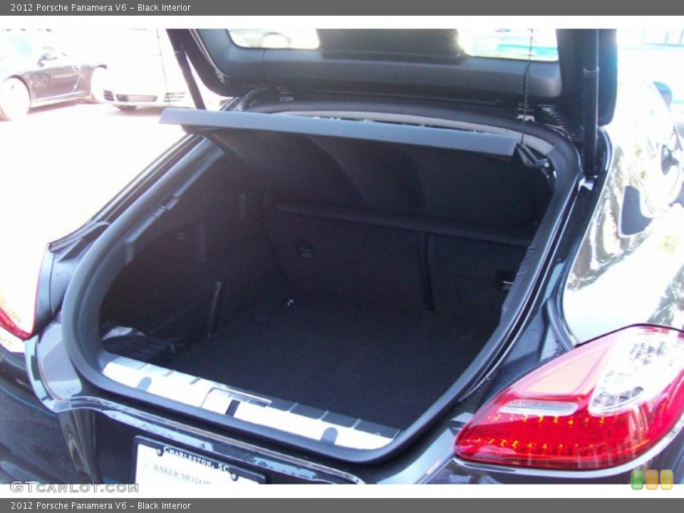 Black Interior Trunk for the 2012 Porsche Panamera V6 #55341824