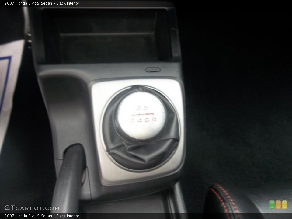 Black Interior Transmission for the 2007 Honda Civic Si Sedan #55342070