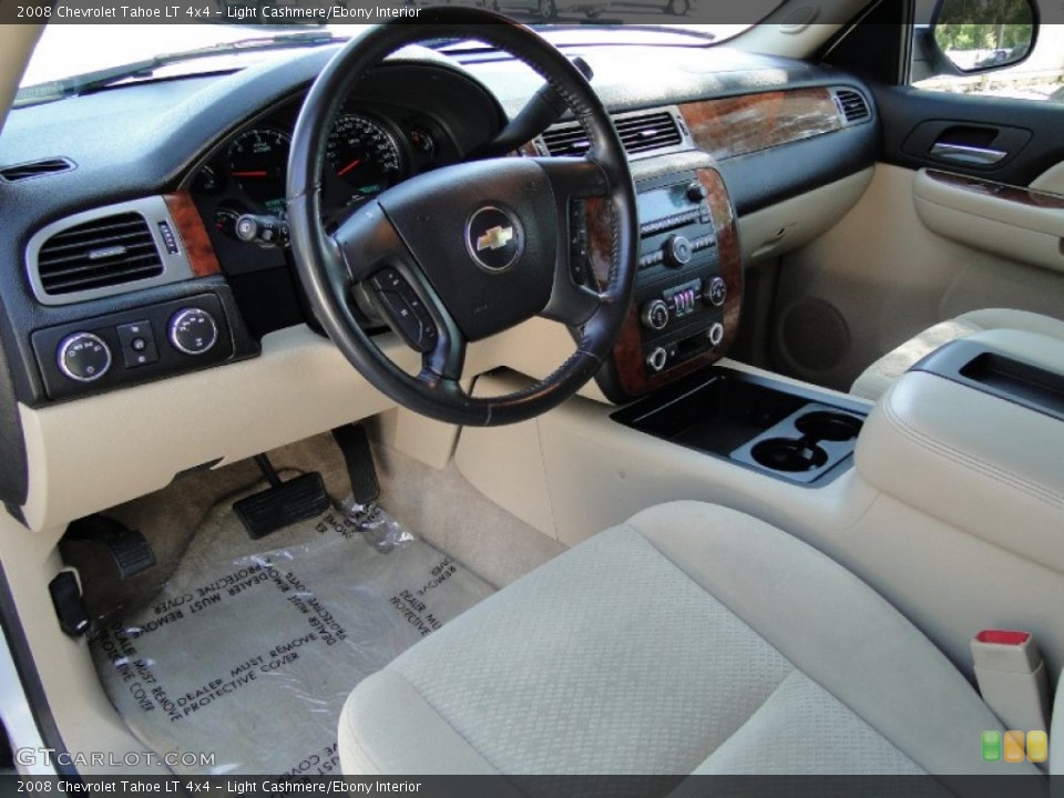 Light Cashmere/Ebony Interior Prime Interior for the 2008 Chevrolet Tahoe LT 4x4 #55342142