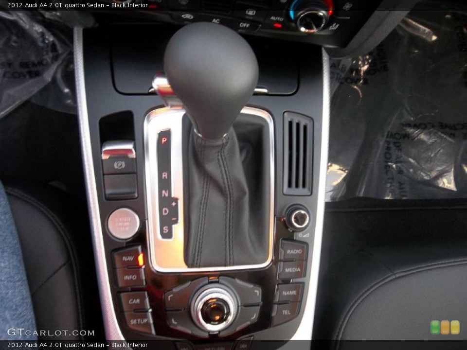 Black Interior Transmission for the 2012 Audi A4 2.0T quattro Sedan #55343276