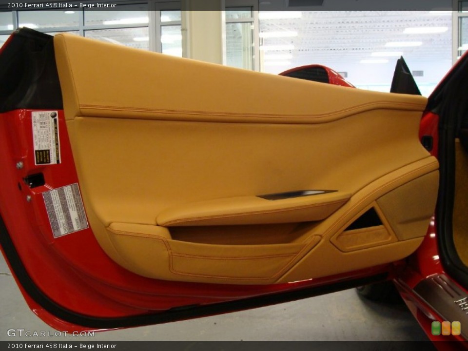 Beige Interior Door Panel for the 2010 Ferrari 458 Italia #55343922