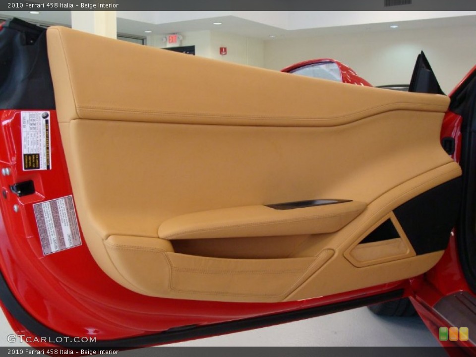 Beige Interior Door Panel for the 2010 Ferrari 458 Italia #55344215