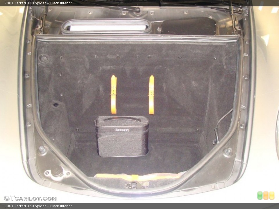 Black Interior Trunk for the 2001 Ferrari 360 Spider #55344461