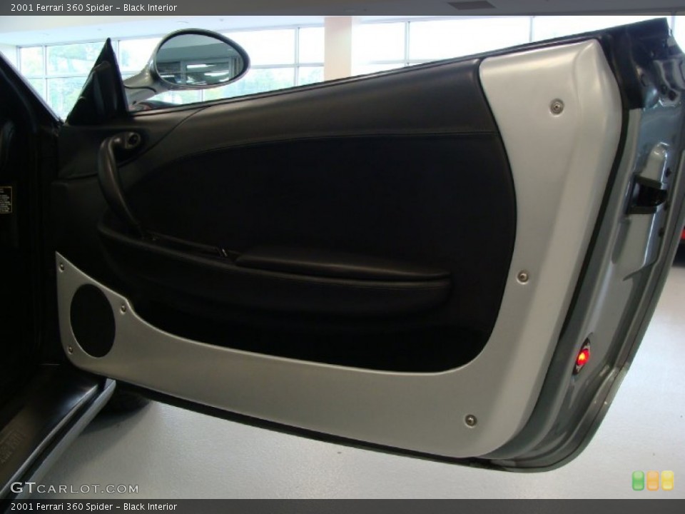 Black Interior Door Panel for the 2001 Ferrari 360 Spider #55344470