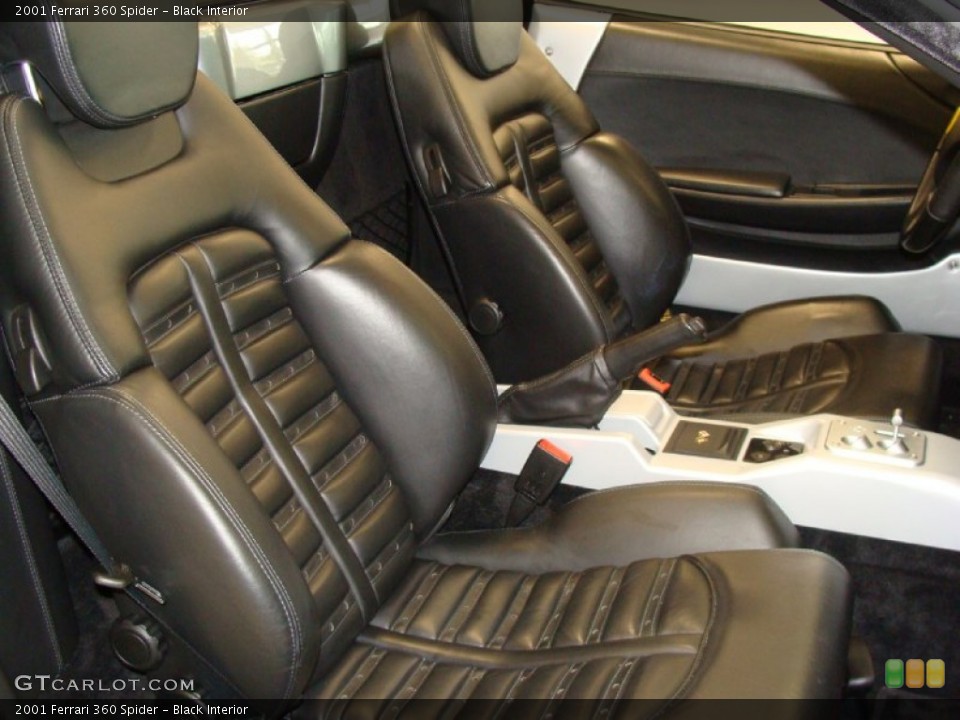 Black Interior Photo for the 2001 Ferrari 360 Spider #55344488