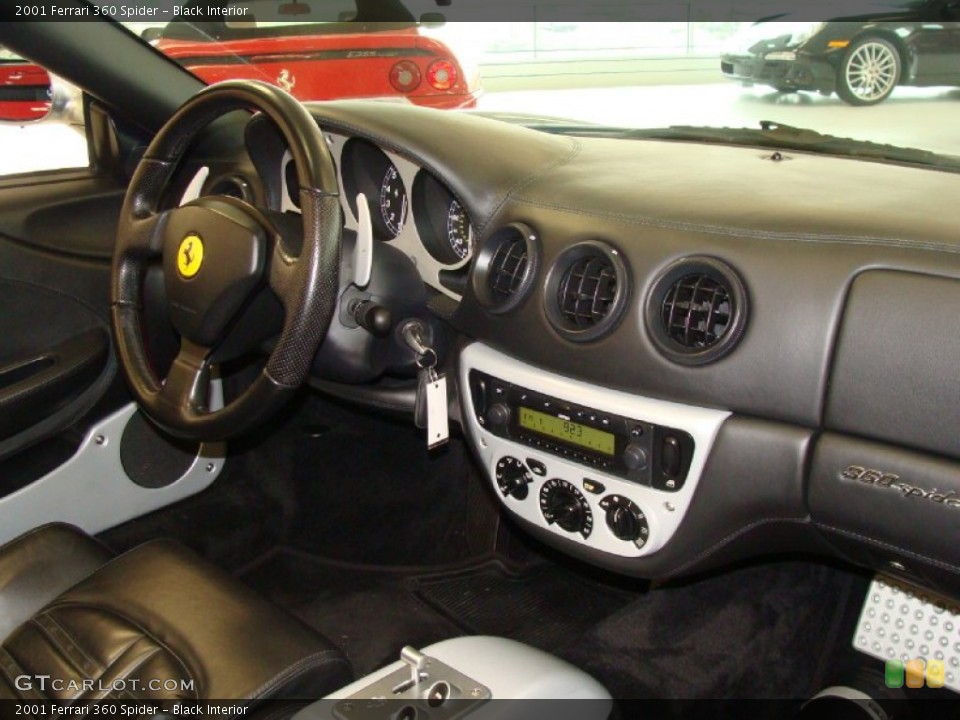 Black Interior Dashboard for the 2001 Ferrari 360 Spider #55344494