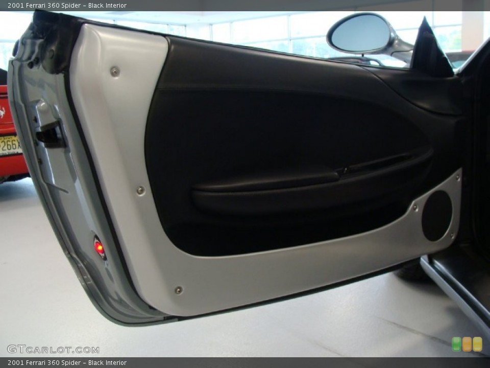 Black Interior Door Panel for the 2001 Ferrari 360 Spider #55344512