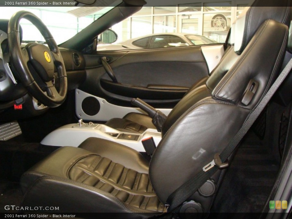 Black Interior Photo for the 2001 Ferrari 360 Spider #55344521