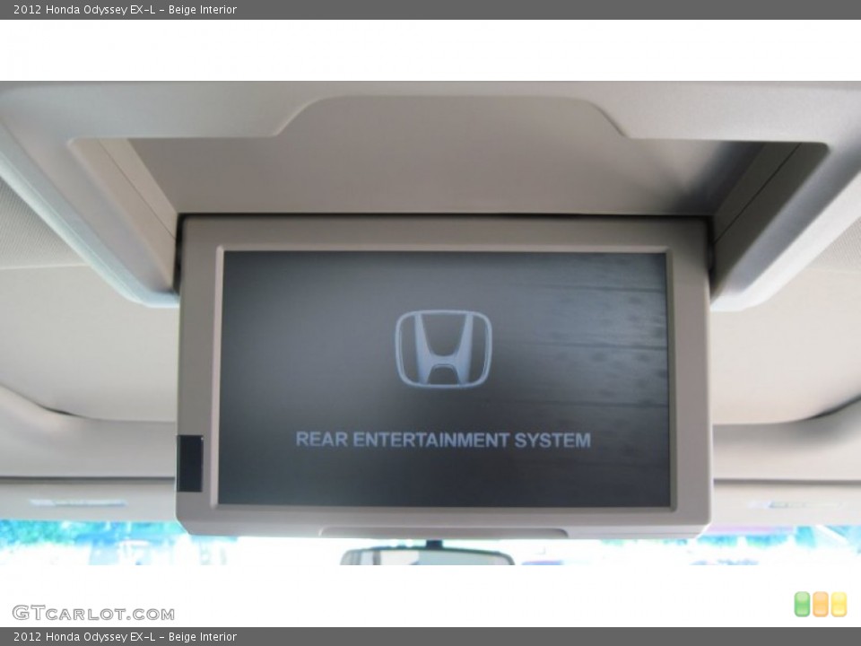 Beige Interior Controls for the 2012 Honda Odyssey EX-L #55344707