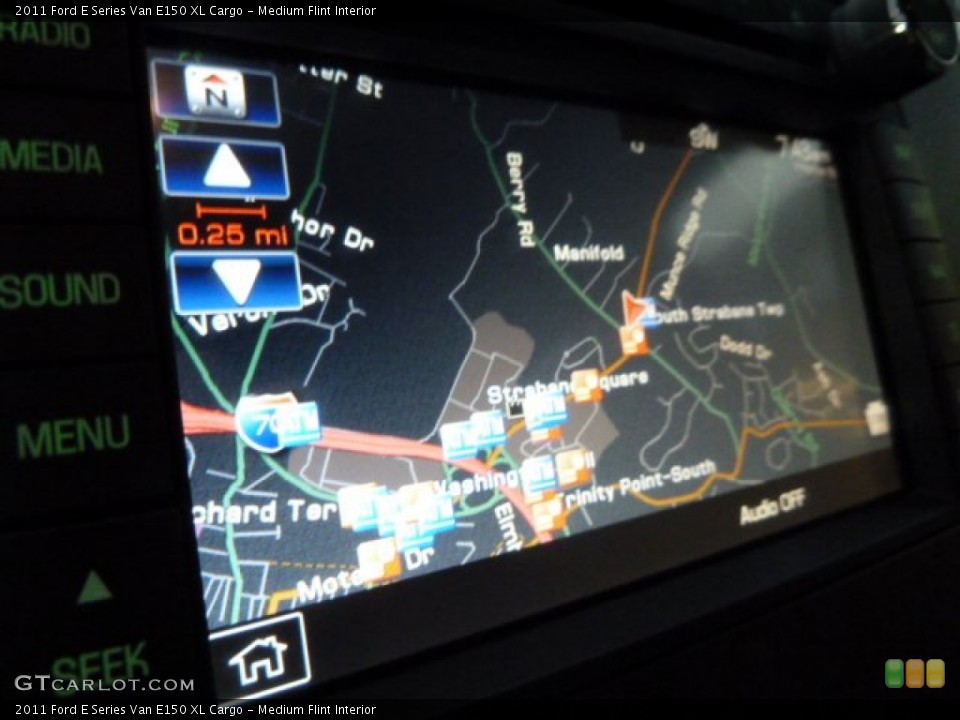 Medium Flint Interior Navigation for the 2011 Ford E Series Van E150 XL Cargo #55346315