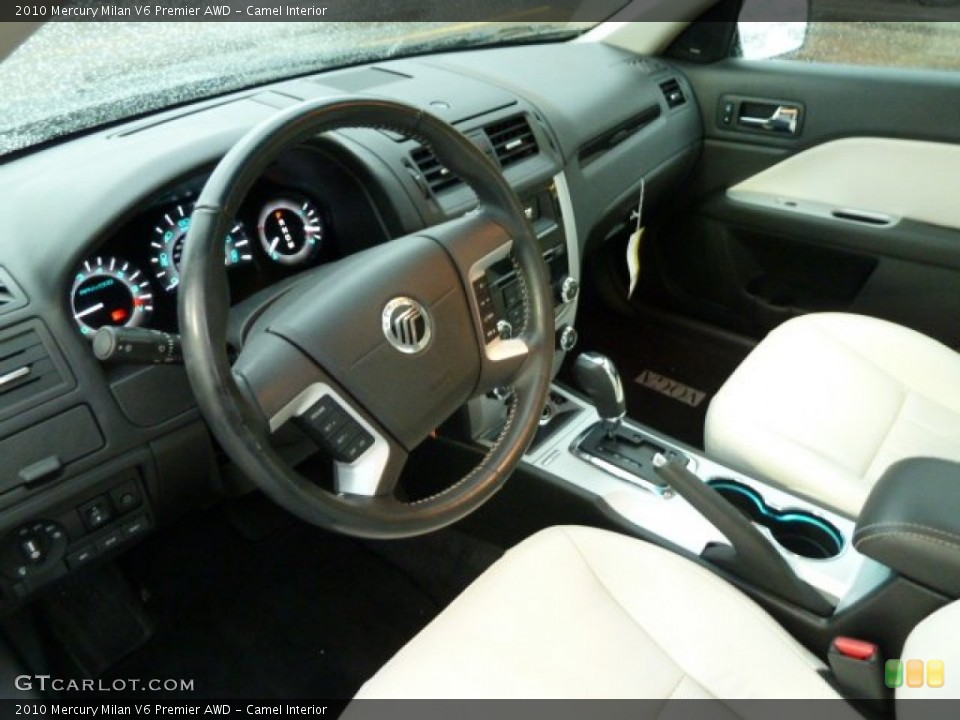 Camel Interior Photo for the 2010 Mercury Milan V6 Premier AWD #55346978