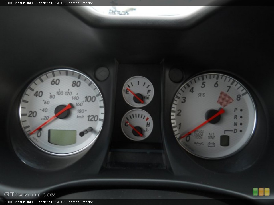 Charcoal Interior Gauges for the 2006 Mitsubishi Outlander SE 4WD #55347218