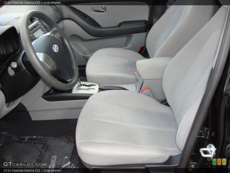 Gray Interior Photo for the 2010 Hyundai Elantra GLS #55347413