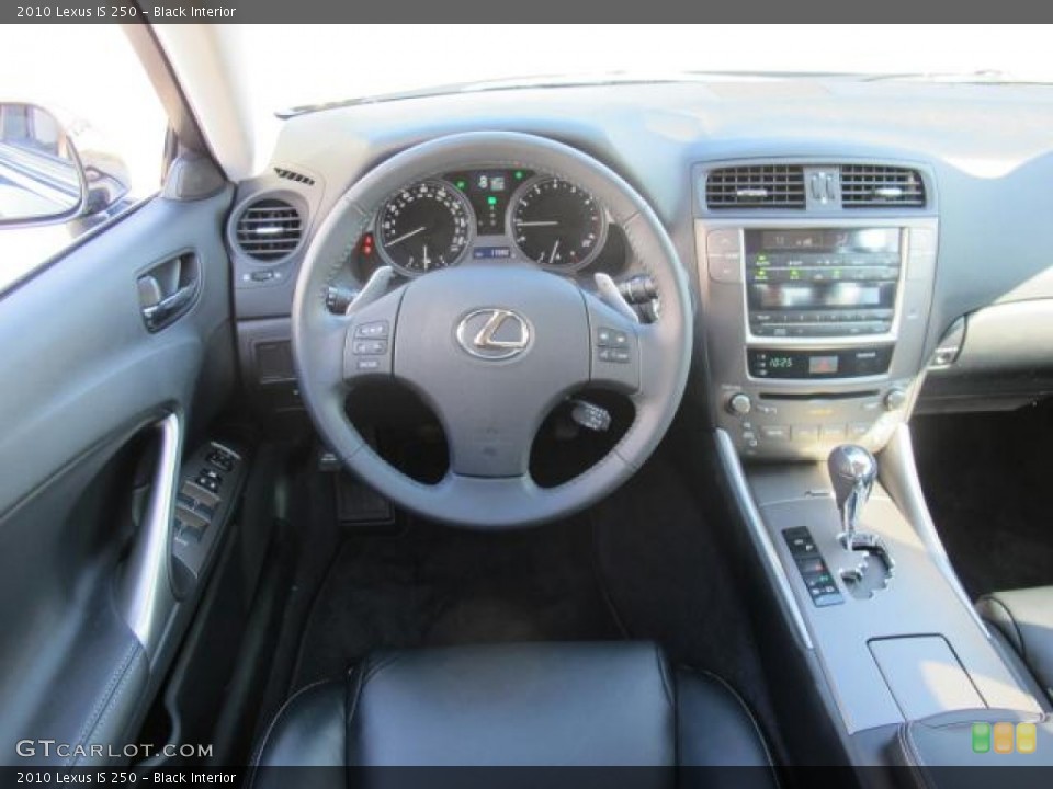 Black Interior Dashboard for the 2010 Lexus IS 250 #55348042