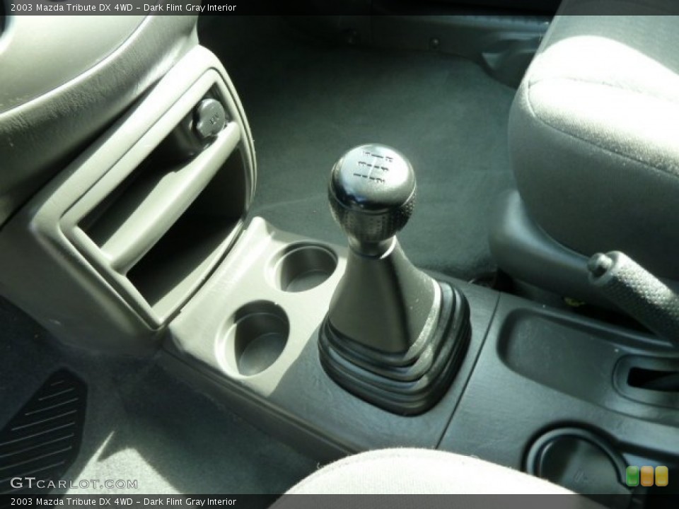 Dark Flint Gray Interior Transmission for the 2003 Mazda Tribute DX 4WD #55348595