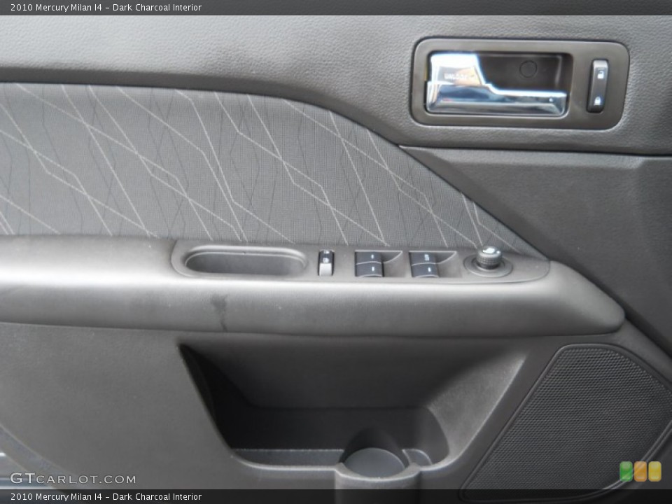 Dark Charcoal Interior Door Panel for the 2010 Mercury Milan I4 #55351068