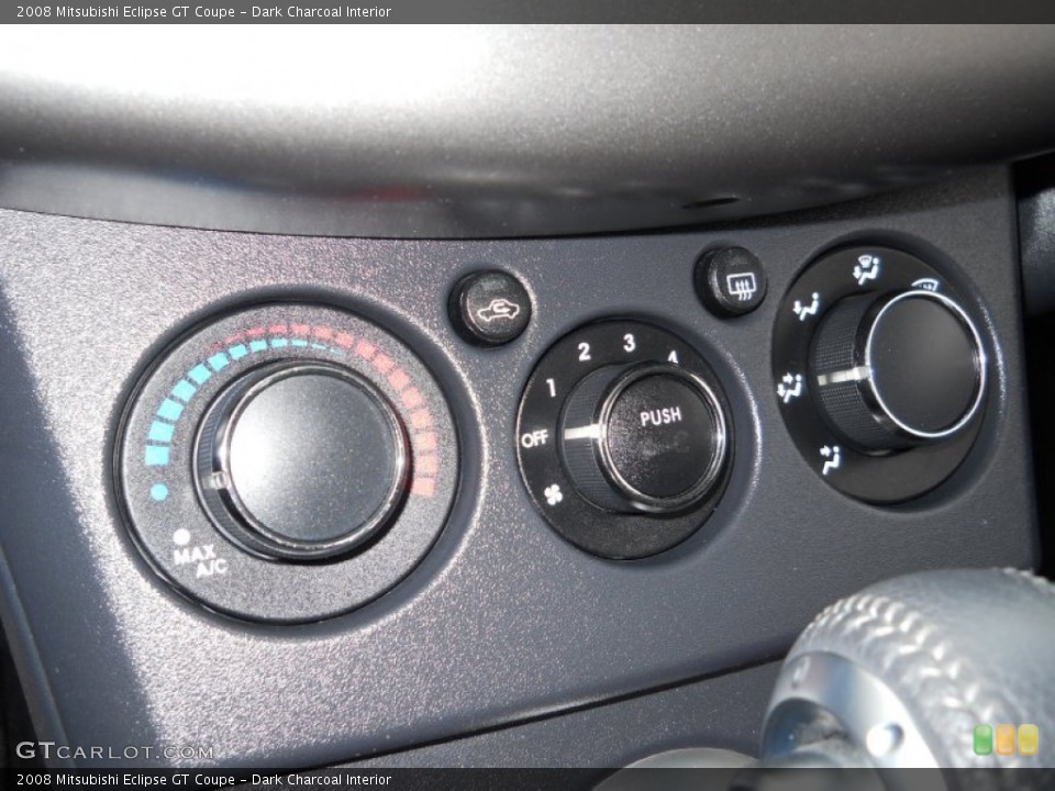 Dark Charcoal Interior Controls for the 2008 Mitsubishi Eclipse GT Coupe #55351763