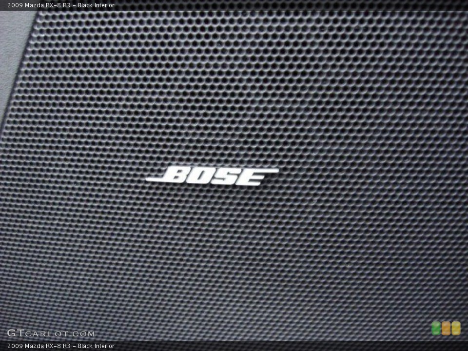 Black Interior Audio System for the 2009 Mazda RX-8 R3 #55352705