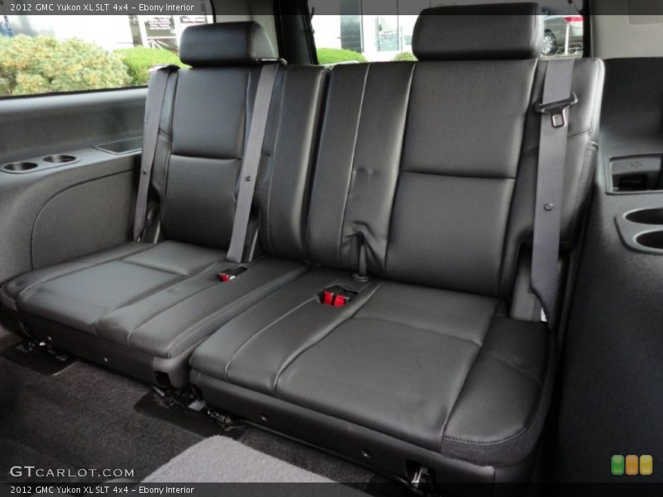 Ebony Interior Photo for the 2012 GMC Yukon XL SLT 4x4 #55354403