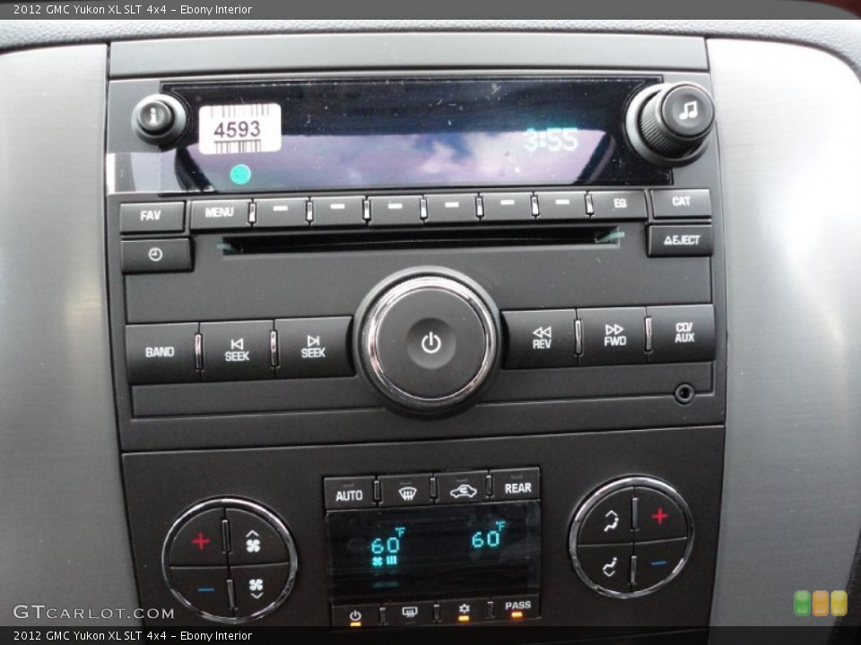 Ebony Interior Audio System for the 2012 GMC Yukon XL SLT 4x4 #55354421