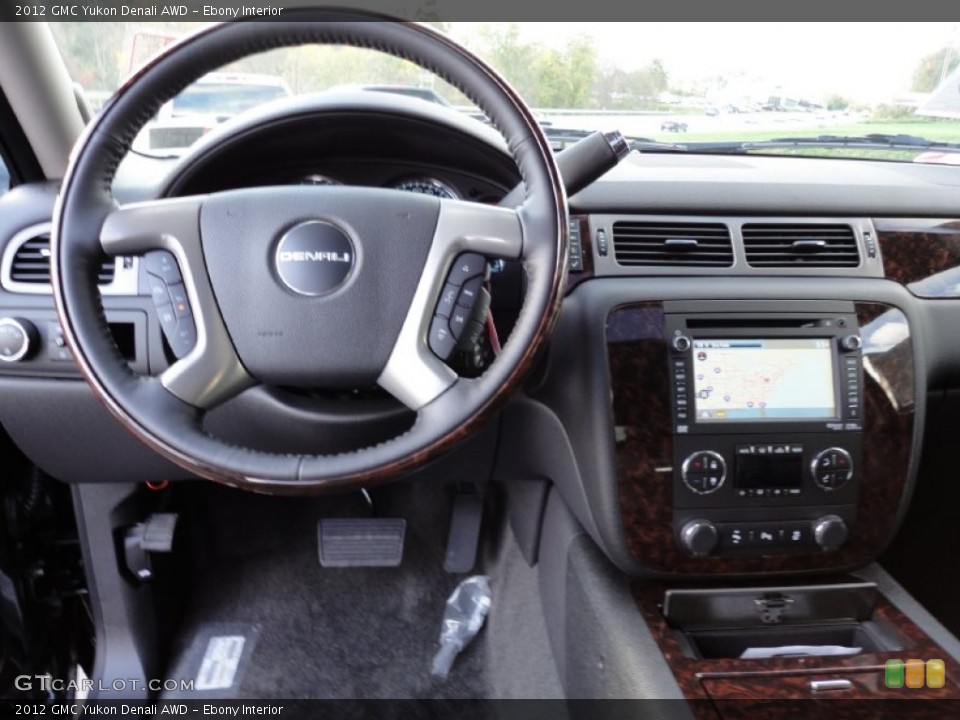 Ebony Interior Dashboard for the 2012 GMC Yukon Denali AWD #55354901
