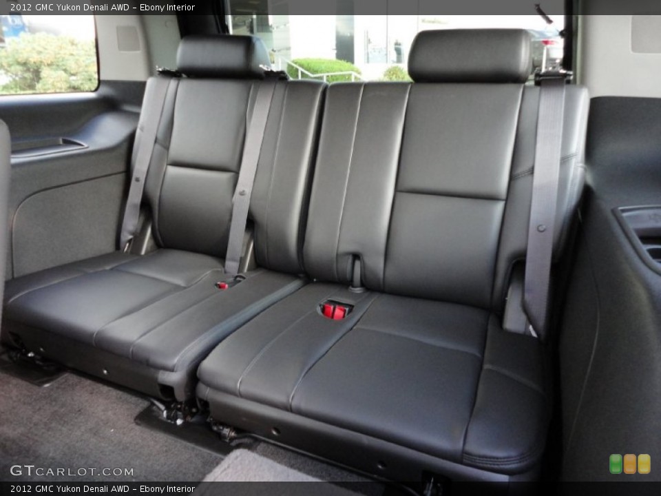 Ebony Interior Photo for the 2012 GMC Yukon Denali AWD #55354921