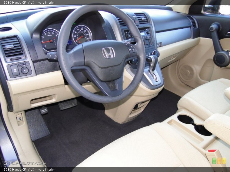 Ivory Interior Dashboard for the 2010 Honda CR-V LX #55355044