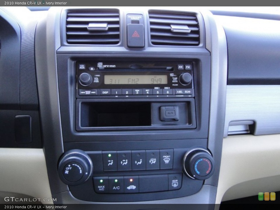 Ivory Interior Controls for the 2010 Honda CR-V LX #55355120