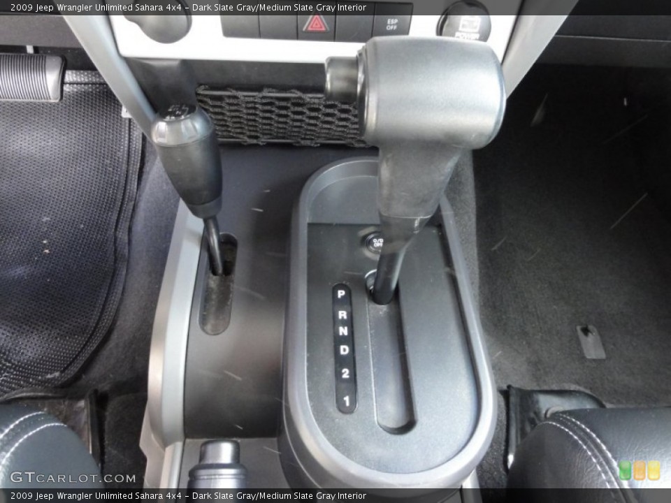 Dark Slate Gray/Medium Slate Gray Interior Transmission for the 2009 Jeep Wrangler Unlimited Sahara 4x4 #55355889