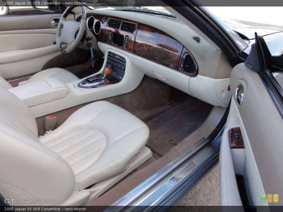 Ivory Interior Photo for the 2005 Jaguar XK XK8 Convertible #55356083