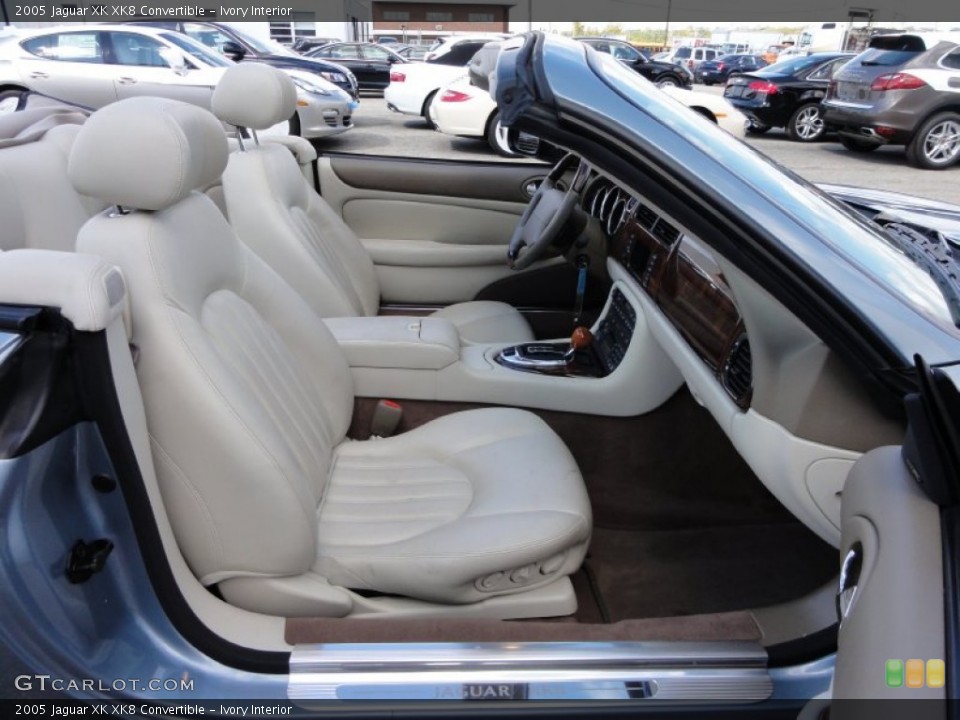 Ivory Interior Photo for the 2005 Jaguar XK XK8 Convertible #55356101