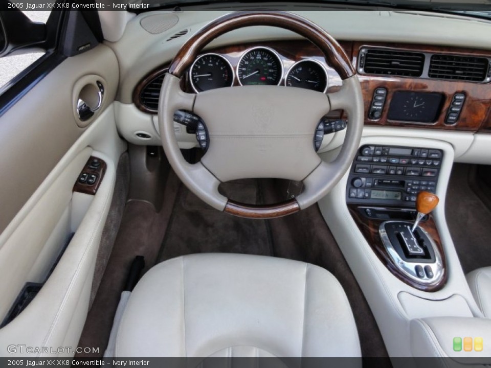 Ivory Interior Dashboard for the 2005 Jaguar XK XK8 Convertible #55356224