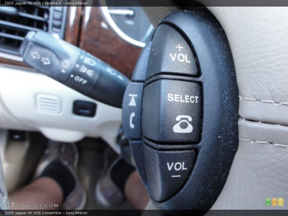 Ivory Interior Controls for the 2005 Jaguar XK XK8 Convertible #55356344
