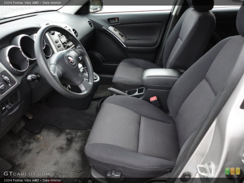 Slate Interior Photo for the 2004 Pontiac Vibe AWD #55356405