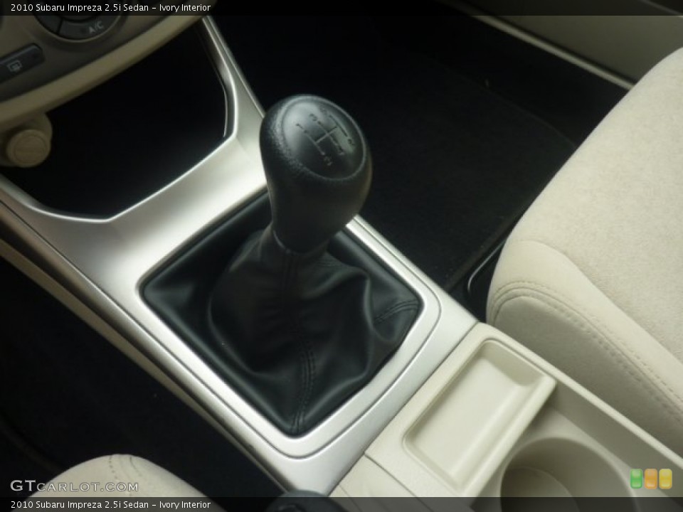 Ivory Interior Transmission for the 2010 Subaru Impreza 2.5i Sedan #55356452